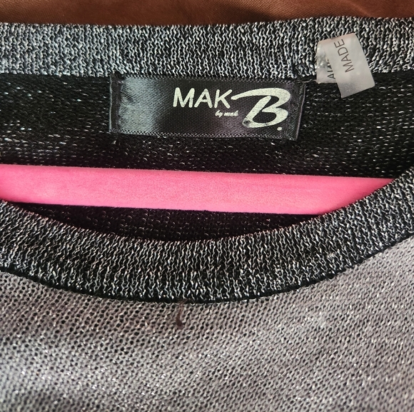 Glittering high-low light sweater - Picture 7 of 7